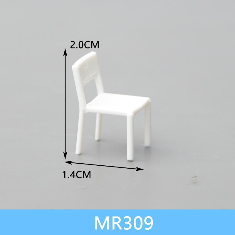 Bộ Bàn Ghế Mini Mô Hình Nội Thất Tỷ Lệ 1:30 (MH-269)