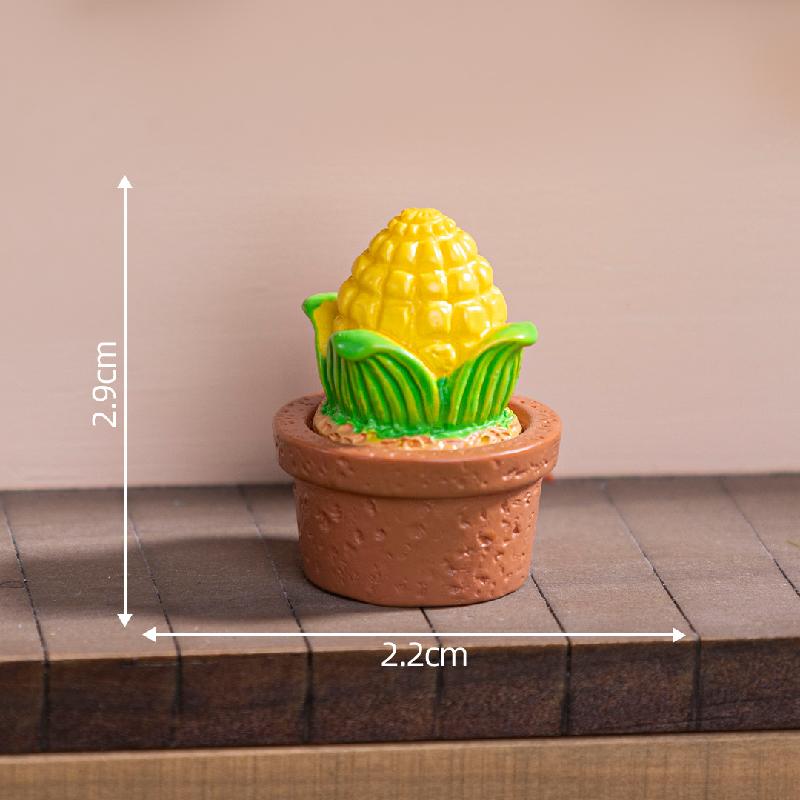 Tiểu cảnh rau củ DIY, phụ kiện tiểu cảnh mini bàn thu nhỏ đáng yêu, cute và bắt mắt (ZC-897)