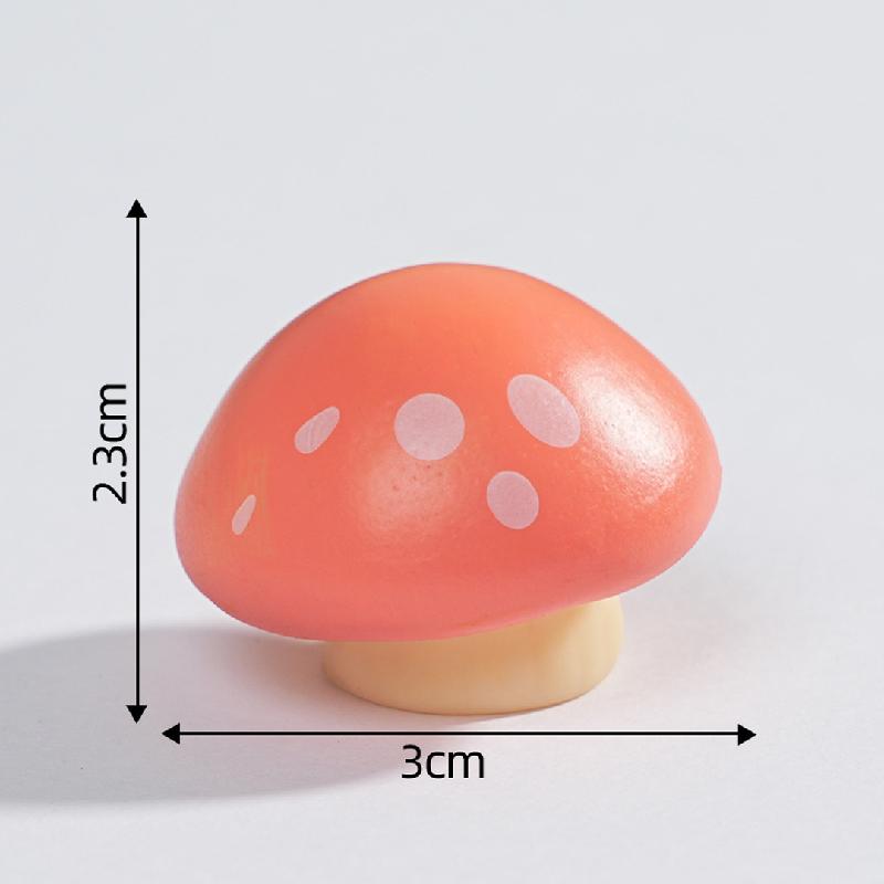 Tiểu cảnh nấm lớn nhiều màu, sân vườn DIY, phụ kiện tiểu cảnh mini (ZC-745)
