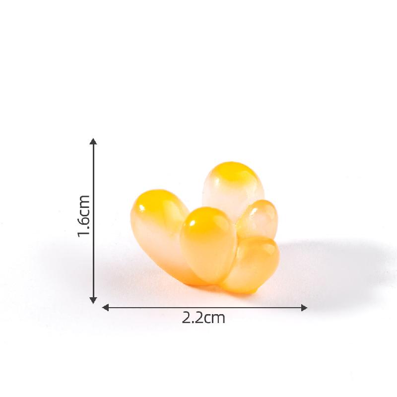 Tiểu cảnh sen đá phát sáng DIY, phụ kiện tiểu cảnh mini chậu hoa bàn đáng yêu (ZC-902)