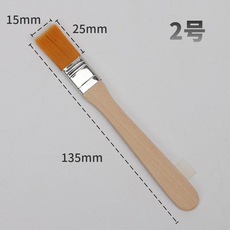 Chổi vệ sinh nylon size số 1, cán gỗ bền dày 5mm (BS-14)