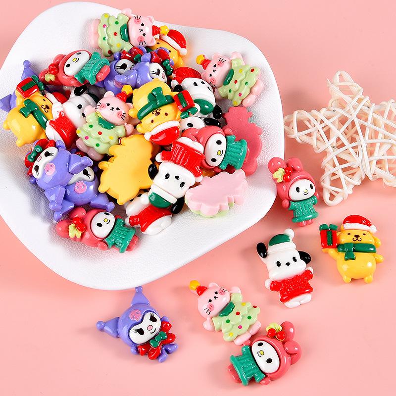 Phụ kiện Noel resin, DIY, kem giả (NX-627)