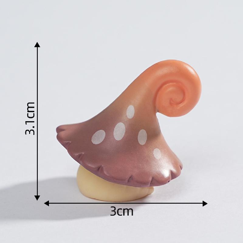 Tiểu cảnh nấm lớn nhiều màu, sân vườn DIY, phụ kiện tiểu cảnh mini (ZC-745)