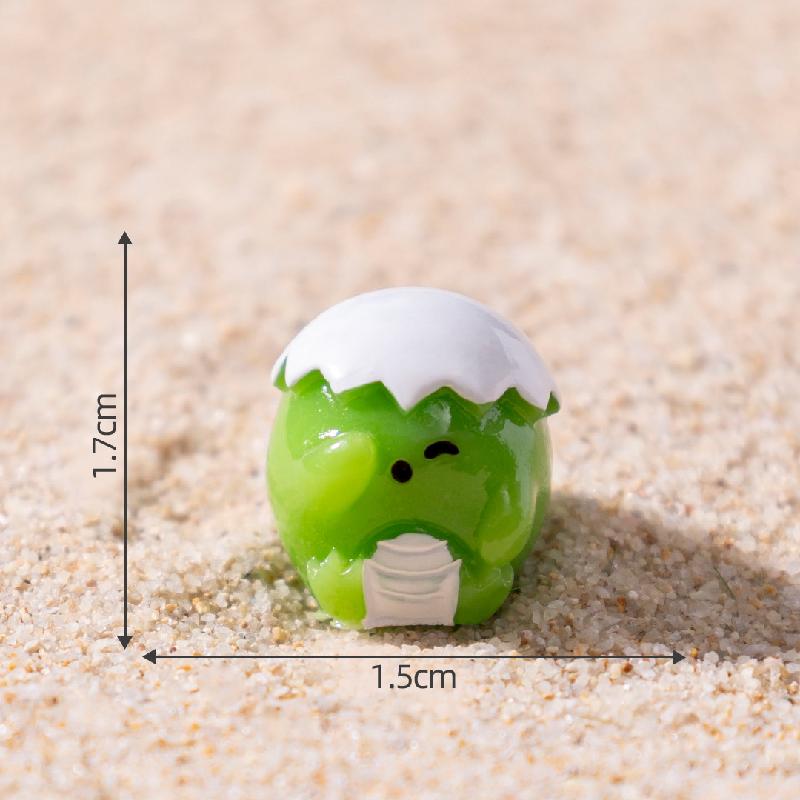 Tiểu cảnh khủng long mini DIY, phụ kiện tiểu cảnh mini xe bàn resin garden đáng yêu cute (ZC-1420)