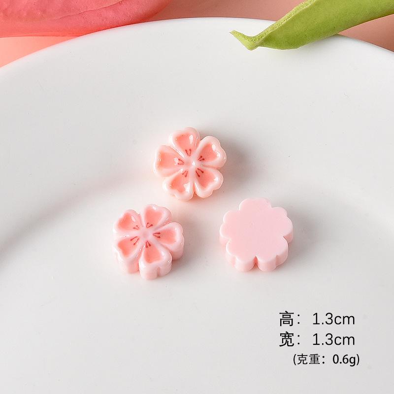 粉白花朵