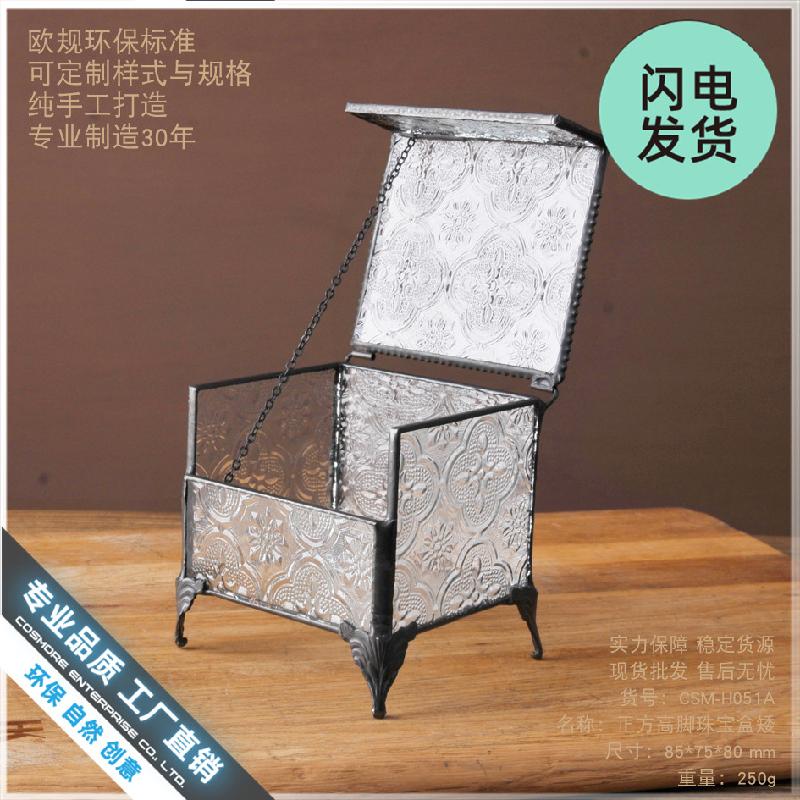 Chậu Đa Giác Hộp kính trang sức cổ điển (DG-39)