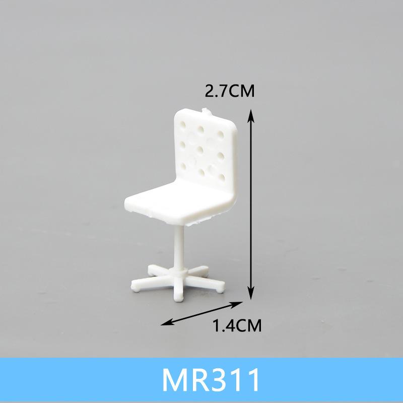 Bộ Bàn Ghế Mini Mô Hình Nội Thất Tỷ Lệ 1:30 (MH-269)