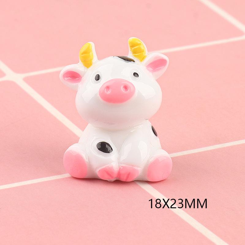 Charm bò sữa DIY trang trí chìa khóa (FF-434)