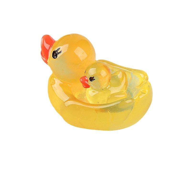 Charm vịt phát sáng DIY trang trí điện thoại (FF-379)