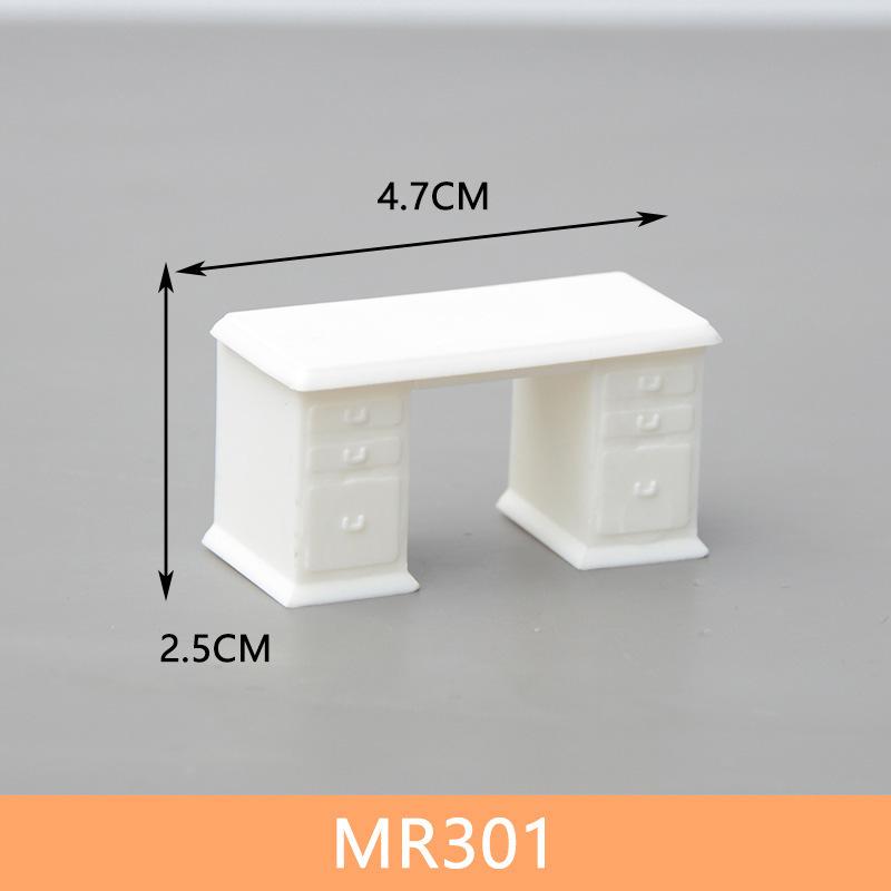 Phụ Kiện Mô Hình Bộ Bàn Ghế Mini Mô Hình Nội Thất Tỷ Lệ 1:30 (MH-269)