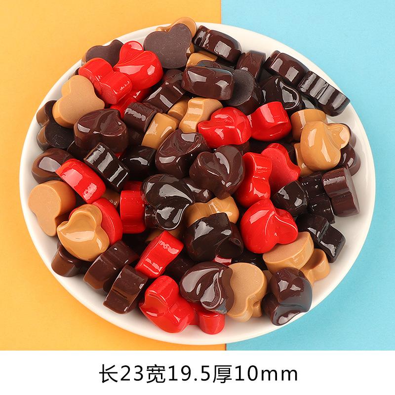 Charm bánh socola DIY trang trí vỏ điện thoại (FF-474)