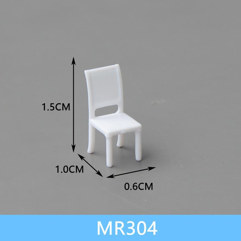 Bộ Nội Thất Phòng Tắm Mini Tỷ Lệ 1:75 (MH-104)