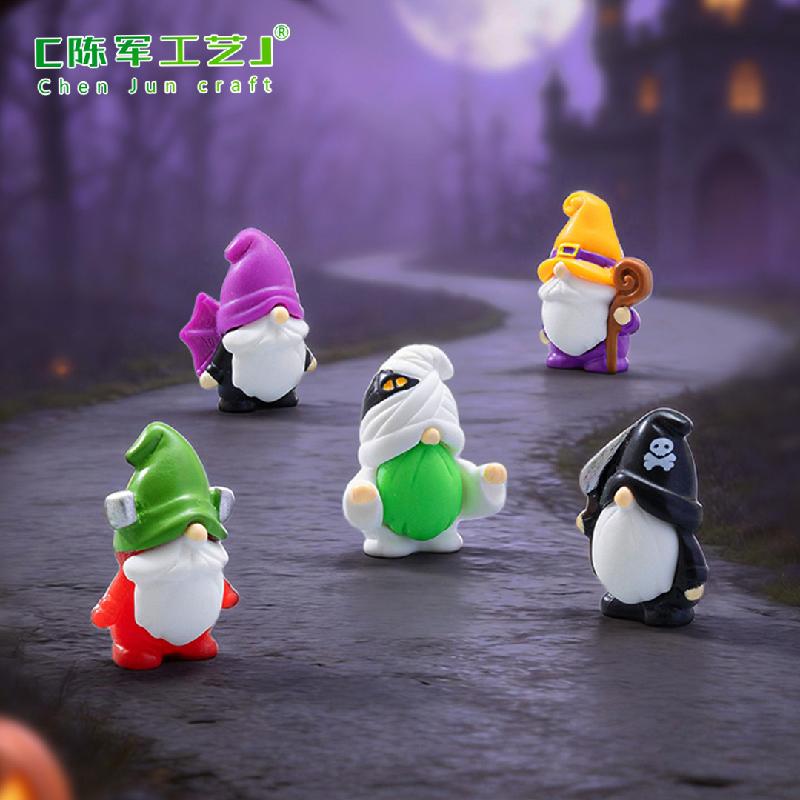 Phụ Kiện Tiểu Cảnh Chú lùn Halloween mini trang trí tiểu cảnh (PK-698)