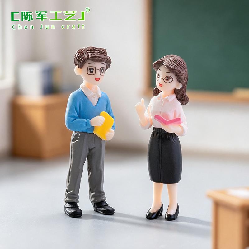 Phụ Kiện Tiểu Cảnh Giáo Viên Mini Mô Hình Nhân Vật (PK-671)