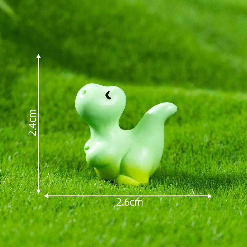Tiểu cảnh khủng long 3 loại DIY, phụ kiện tiểu cảnh mini resin garden đáng yêu cute (ZC-1435)