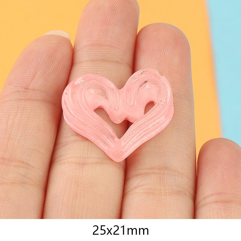 Charm trái tim phát sáng DIY trang trí vỏ điện thoại (FF-469)