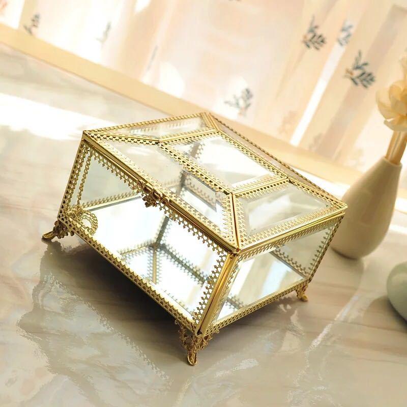 Chậu Đa Giác Bình kính Terrarium hình học đặt bàn (DG-83)