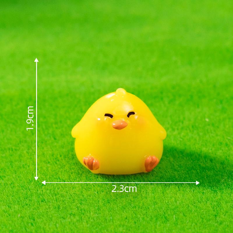 微景观创意小鸡仔农家乐萌粒园艺造景 DIY装饰品挂配件迷你小摆件