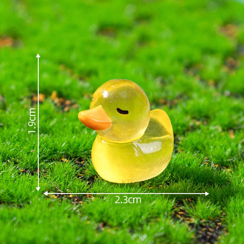 Tiểu cảnh mèo & thỏ phát sáng DIY, phụ kiện tiểu cảnh mini resin treo bàn garden đáng yêu cute (ZC-1439)