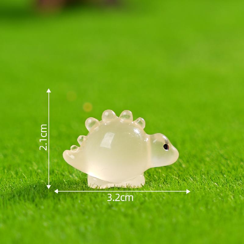 Tiểu cảnh khủng long phát sáng DIY, phụ kiện tiểu cảnh mini resin bàn garden cute (ZC-1144)
