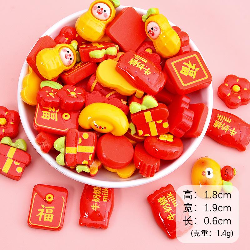 Rắn Thần Tài năm Tỵ resin, phụ kiện DIY (NX-710)