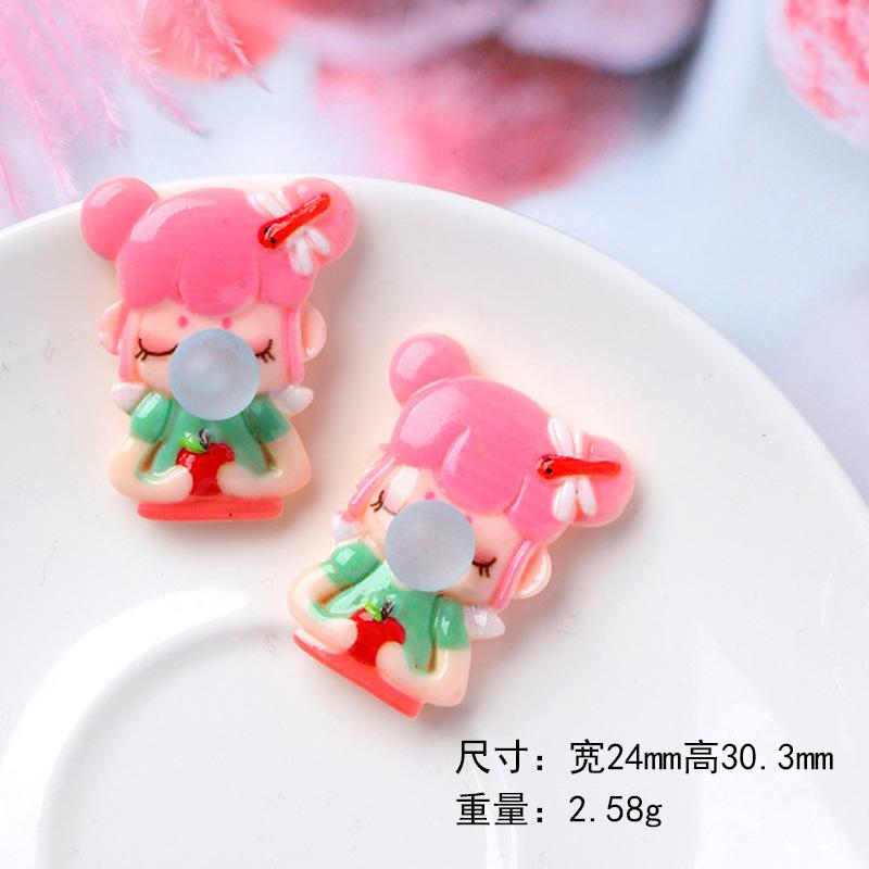 Charm thổi bong bóng DIY trang trí vỏ điện thoại (FF-487)