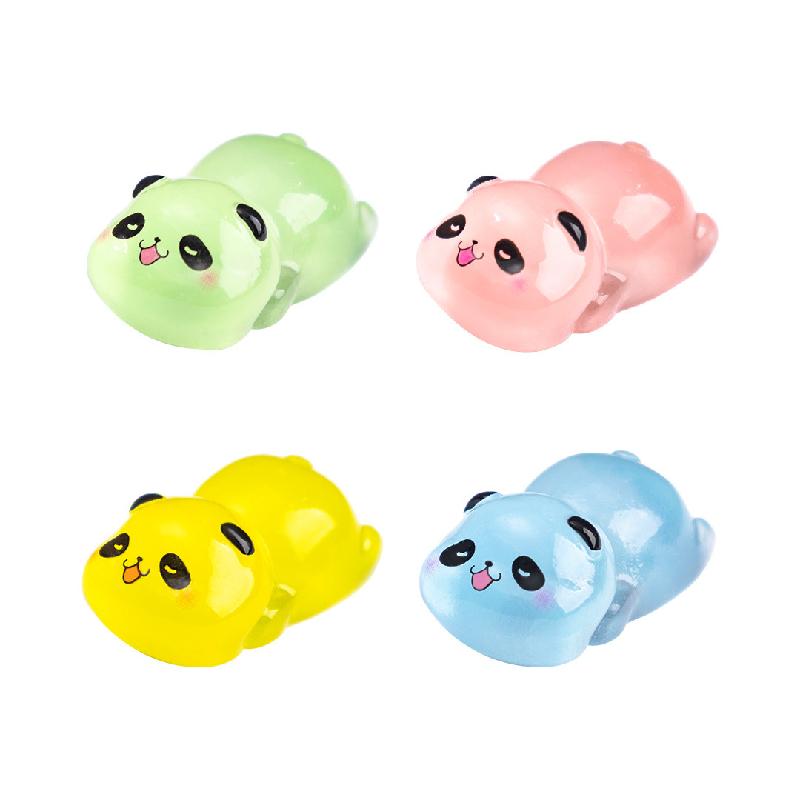 Tiểu cảnh panda nằm phát sáng DIY, phụ kiện tiểu cảnh mini resin blind bag treo bàn đáng yêu cute (ZC-1464)