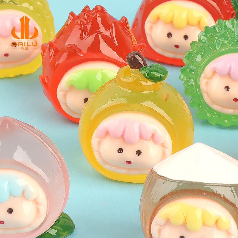 Charm LaBuBu Charm trái cây phát sáng DIY trang trí xe hơi (FF-224)