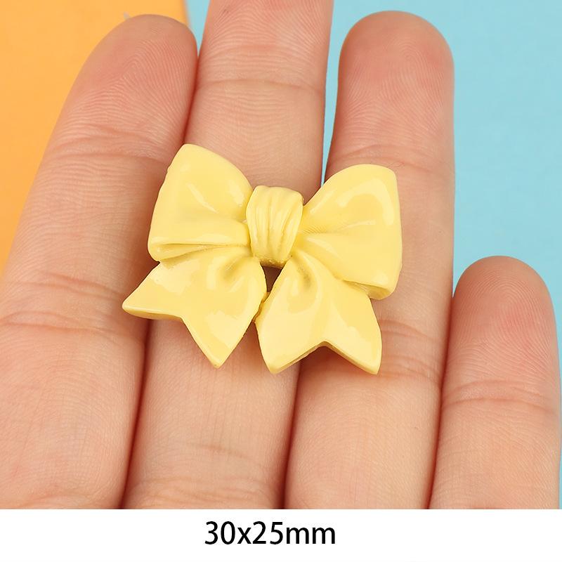 Charm nơ sáng bóng DIY trang trí điện thoại (FF-380)