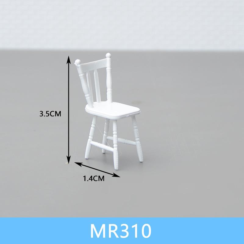 Bộ Bàn Ghế Mini Mô Hình Nội Thất Tỷ Lệ 1:30 (MH-269)