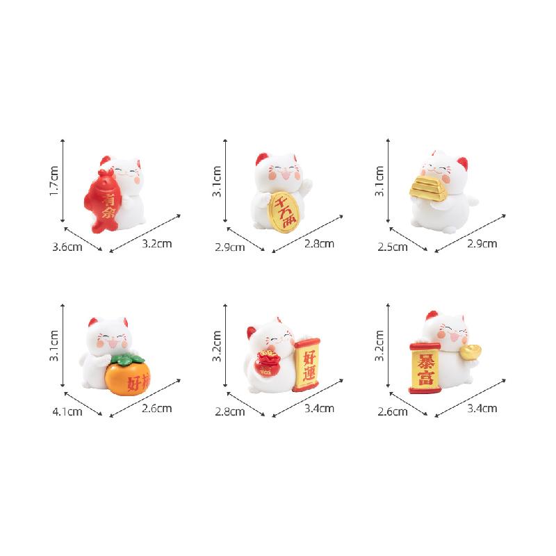 Mèo Thần Tài Chiêu Tài Mini (PK-251)