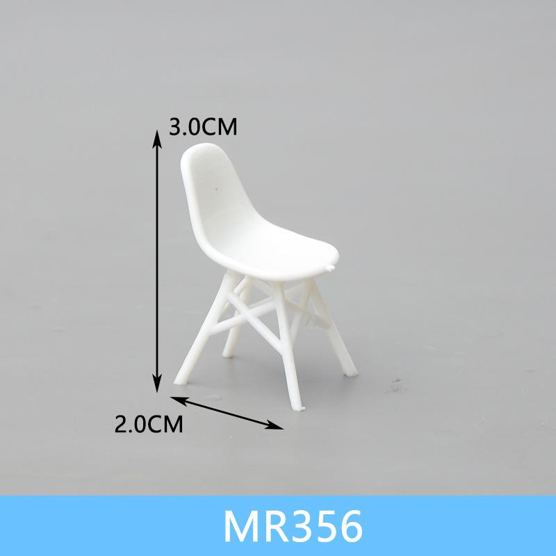 Bộ Bàn Ghế Mini Mô Hình Nội Thất Tỷ Lệ 1:30 (MH-269)