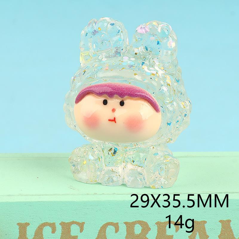 Charm bé gái lấp lánh DIY tiểu cảnh trang trí (FF-63)