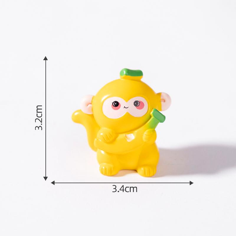 Tiểu cảnh khỉ và thỏ DIY, phụ kiện tiểu cảnh mini bàn treo đáng yêu, cute (ZC-1048)