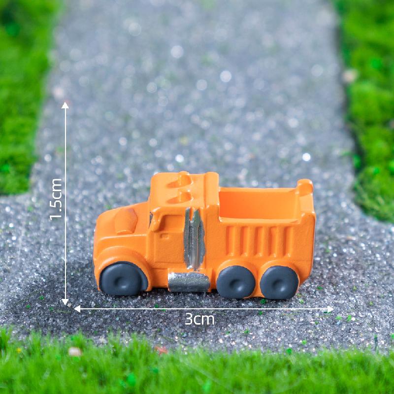 Tiểu cảnh ô tô, biển báo giao thông Q-version, DIY, phụ kiện bàn tiểu cảnh mini thu nhỏ (ZC-264)