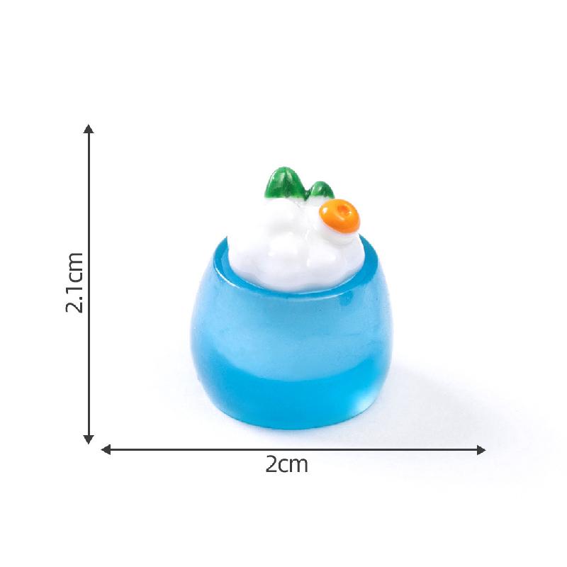 Tiểu cảnh ly đá mùa hè DIY, phụ kiện tiểu cảnh mini blind bag bàn đáng yêu (ZC-1123)