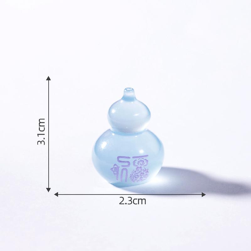 Tiểu cảnh hồ lô phát sáng DIY, phụ kiện tiểu cảnh mini treo bàn garden cute micro (ZC-1348)