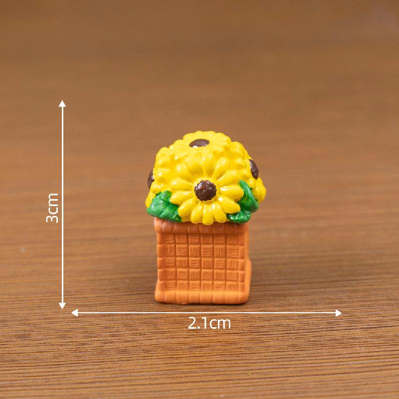 Tiểu cảnh xương rồng, sen đá giả, DIY, phụ kiện bàn tiểu cảnh mini nhỏ xinh (ZC-537)