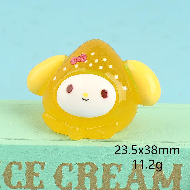 Charm trái cây phát sáng DIY trang trí tóc (FF-411)