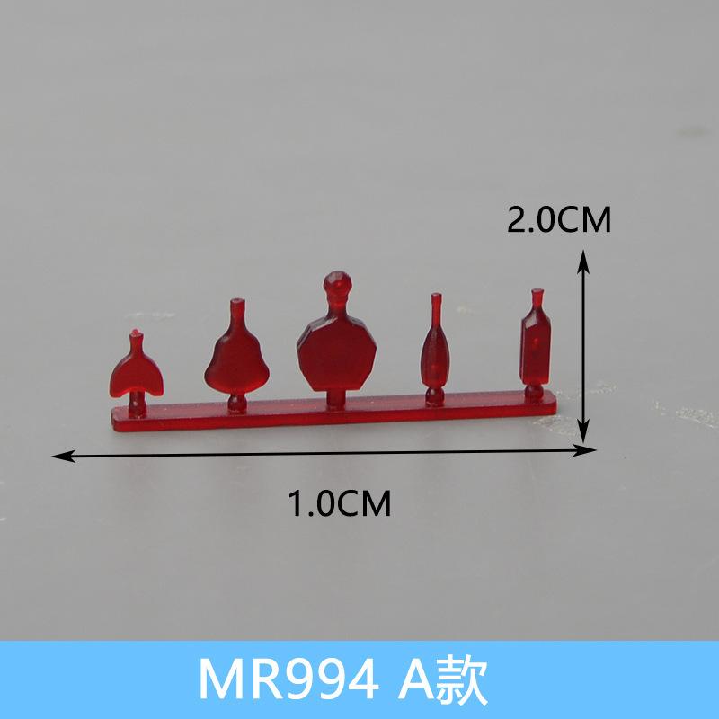 Bộ Thiết Bị Nhà Bếp Nhà Tắm Mini Tỷ Lệ 1:30 (MH-267)
