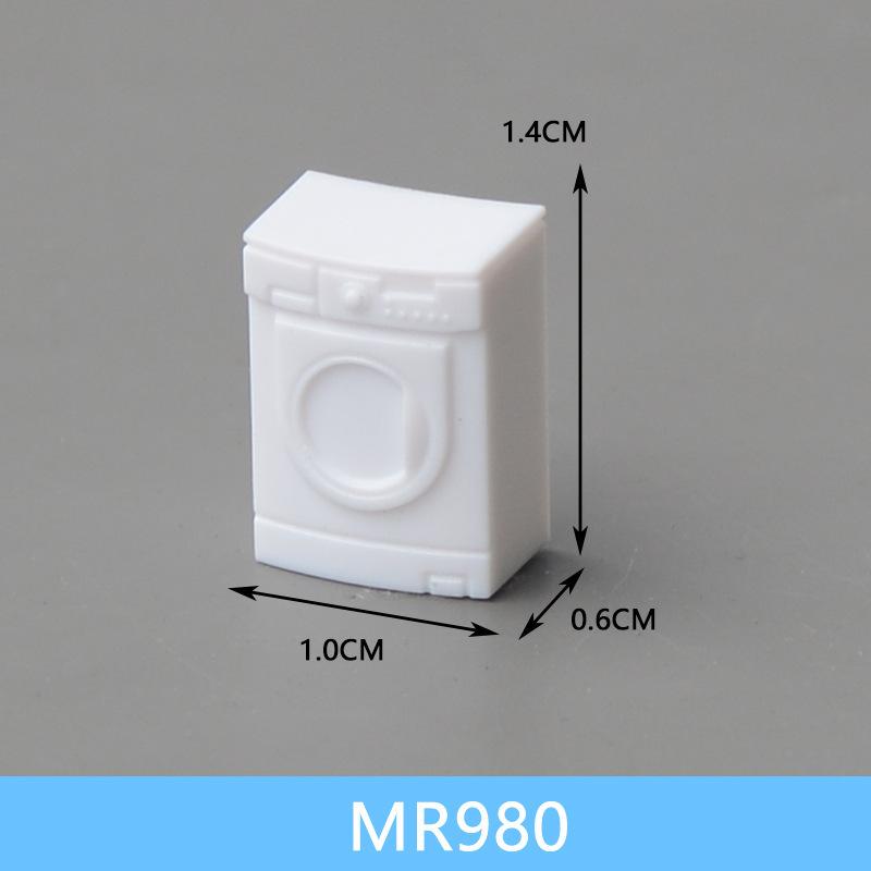 Bộ Nội Thất Phòng Tắm Mini Tỷ Lệ 1:75 (MH-104)