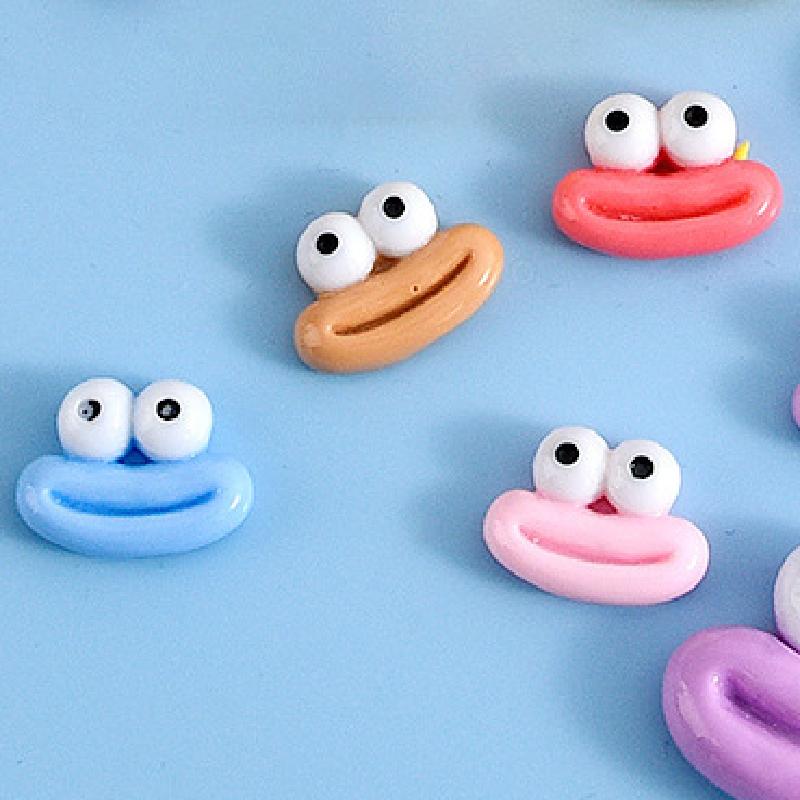 Môi xúc xích resin, phụ kiện DIY, dép Crocs (NX-658)