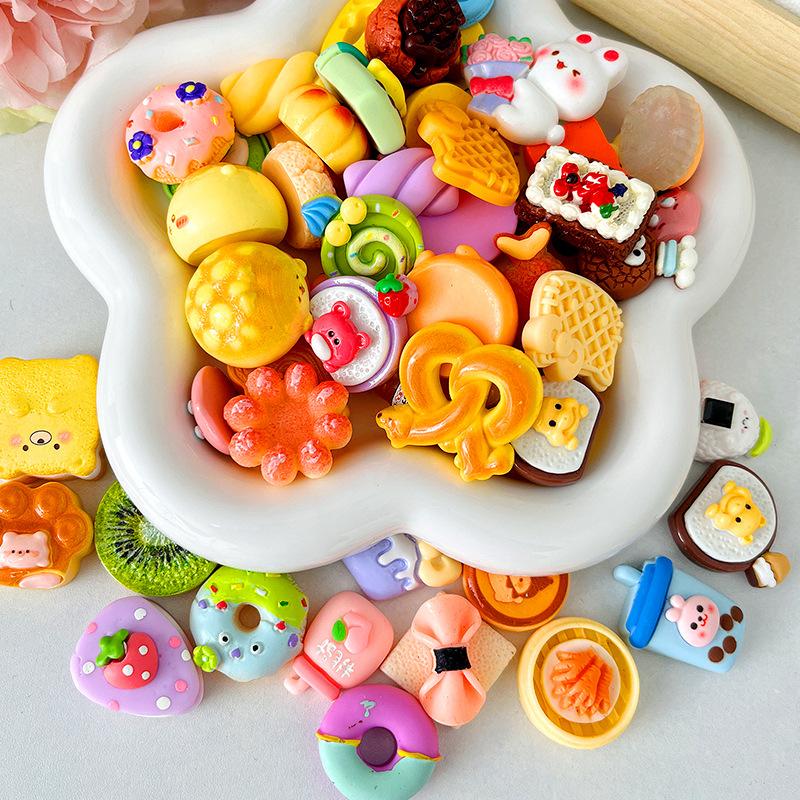 Resin mini phát sáng, phụ kiện DIY, mix gói (NX-766)