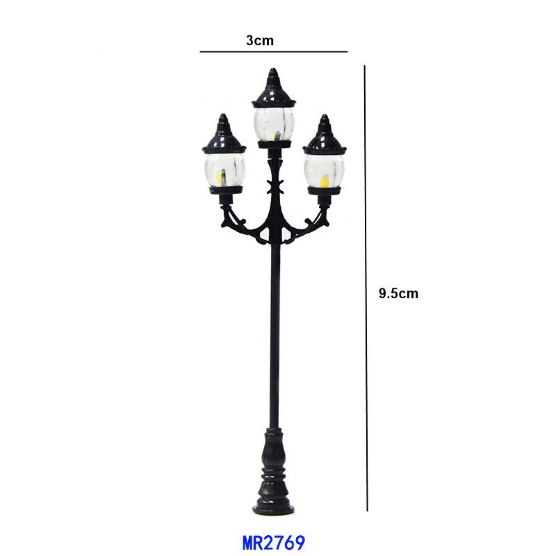 Đèn Đường Hai Đầu Mini Mô Hình 3V (MH-85)