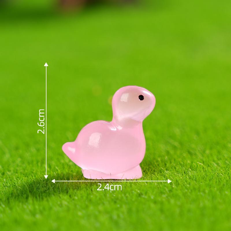 Tiểu cảnh khủng long phát sáng DIY, phụ kiện tiểu cảnh mini resin bàn garden cute (ZC-1144)