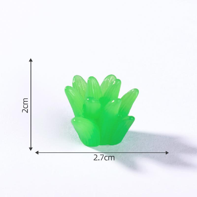 Tiểu cảnh cỏ mini, vật liệu giả thực, DIY, phụ kiện tiểu cảnh lọ sinh thái nhỏ xinh (ZC-223)