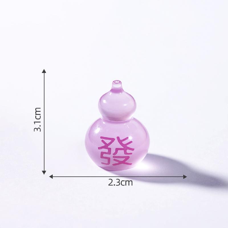 Tiểu cảnh hồ lô phát sáng DIY, phụ kiện tiểu cảnh mini treo bàn garden cute micro (ZC-1348)