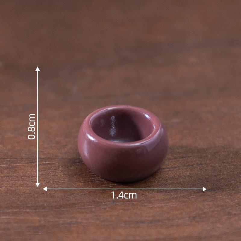 微景观创意多彩杯子茶壶娃娃屋 DIY装饰品配件迷你树脂桌面小摆件