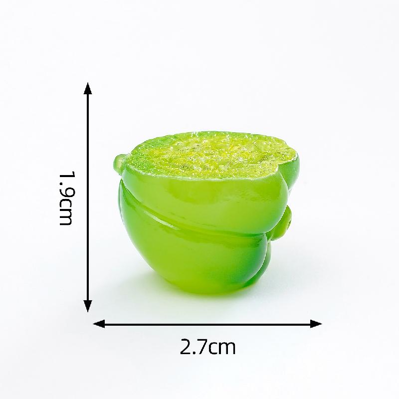 Tiểu cảnh trái cây phát sáng: dưa hấu, thanh long DIY, phụ kiện tiểu cảnh mini (ZC-654)