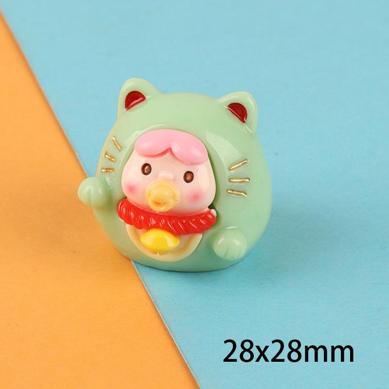 Charm mèo may mắn DIY trang trí vỏ điện thoại (FF-495)